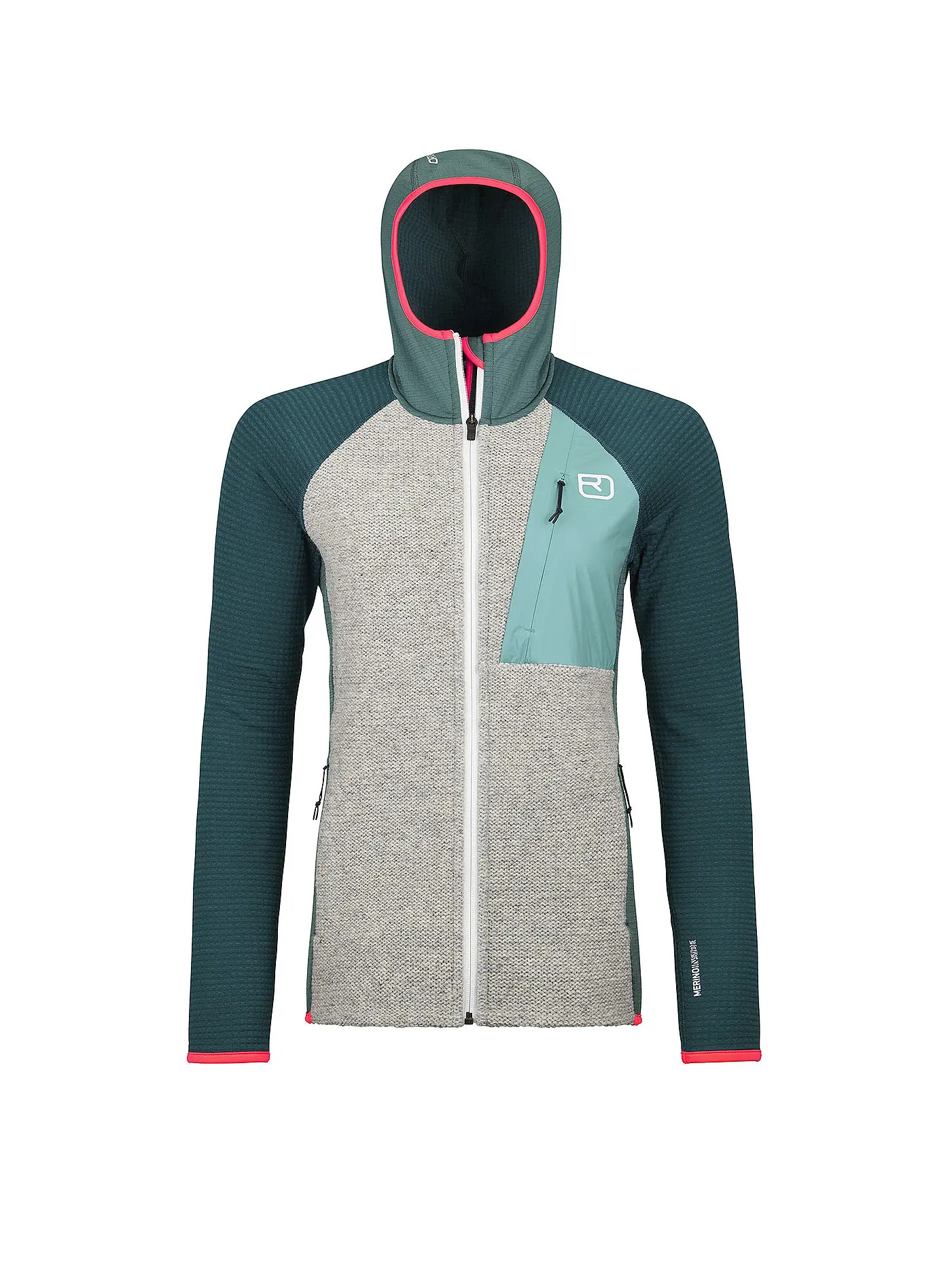 ORTOVOX | Damen Fleecejacke Classic Knit Hoodie | 